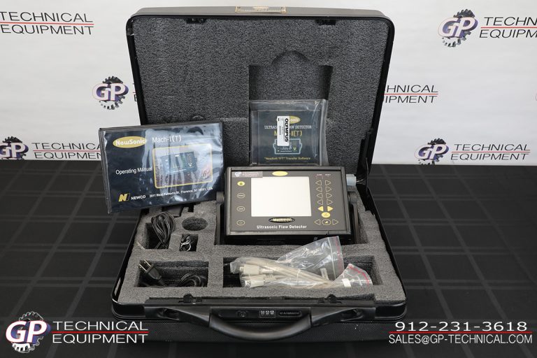Newsonic Mach-1 T Ultrasonic Flaw Detector - GP Technical