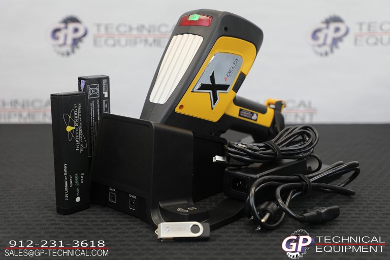 Loaded Olympus Delta Premium DP-4000 Handheld XRF Analyzer - GP Technical